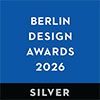 德國 BERLIN DESIGN AWARDS - Silver Winner